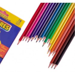 Kredki New Elite szkolne ołówkowe, 18 kolorów