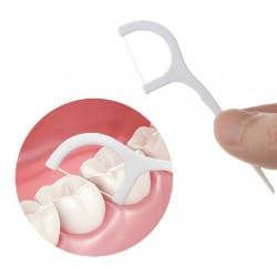 Wykałaczki z nicią dentystyczną do zębów nici 24 szt