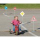 Znaki drogowe zabawka edukacyjna dla dzieci 9 elementów