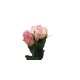 Róża sztuczna na gałązce róże kwiat sztuczny
