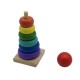 Kolorowa piramida sorter układanka dla dziecka