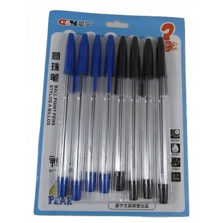 Długopis długopisy 2 kolory 8 sztuk