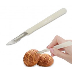 Nożyk do zdobienia nacinania pieczywa chleba bułek