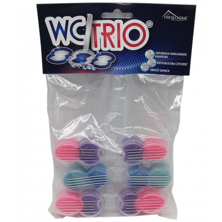 Zawieszka kostka do WC 3x ZESTAW MIX