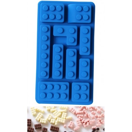 Forma silikonowa do czekoladek lodu klocki lego