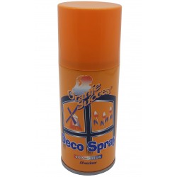 Spray dekoracyjny śnieg pomarańczowy