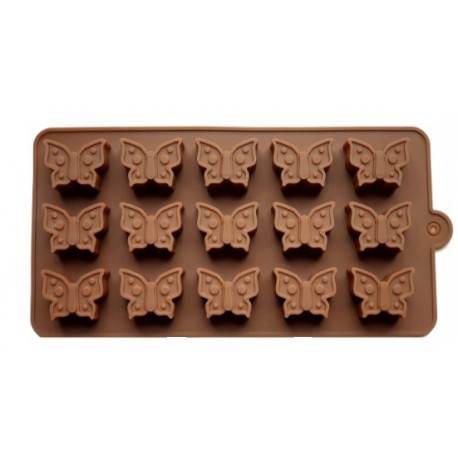 Forma silikonowa do czekoladek MOTYLKI