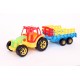 Traktor z przyczepą zabawka dla dzieci