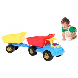 Samochód WYWROTKA z Przyczepą Zabawka dla Dziecka