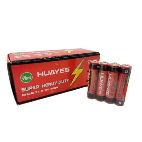 Baterie AAA HUAYES R6 1.5V 4 szt.