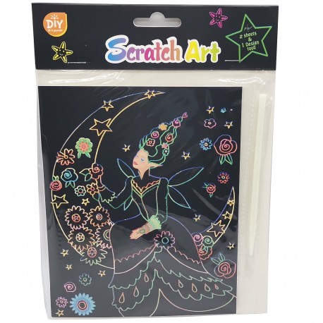 WYDRAPYWANKA ZDRAPYWANKA z Rysikiem Scratch Art