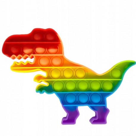 POP IT PUSH BUBBLE Zabawka Sensoryczna Dinozaur