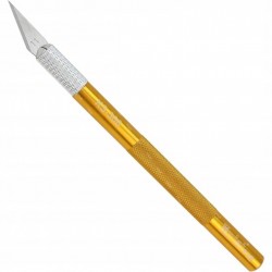 Skalpel aluminiowy nożyk modelarski precyzyjny ostrze
