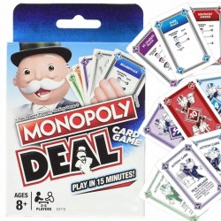 Gra karciana Monopoly Deal monopol karty do gry