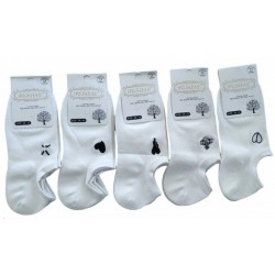 5x STOPKI BAWEŁNIANE DAMSKIE NATURAL COTTON r.35-39