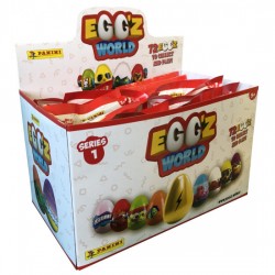 Zestaw EGG'Z WORLD 2 jajka i karta