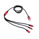 Kabel do ładowarki 3 W 1 IPHONE MICRO USB TYP-C