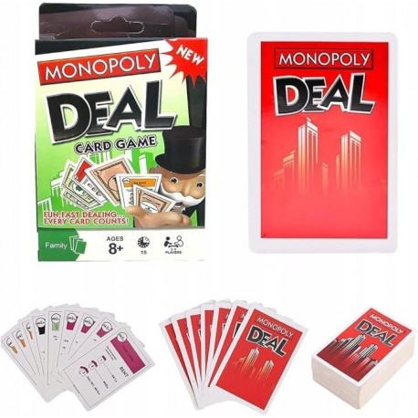 Gra karciana Monopoly Deal NEW karty do gry