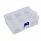 Organizer pojemnik 160x120x58mm 6 komór przegródki 16x12x5,8cm