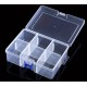 Organizer pojemnik 160x120x58mm 6 komór przegródki 16x12x5,8cm