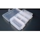 Organizer pojemnik z przegródkami 13,5x8cm dwustronny