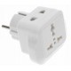 ADAPTER PRZEJŚCIÓWKA PODRÓŻNA WTYCZKA POLSKA UK na PL EU ROZGAŁĘZIACZ