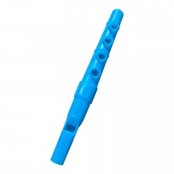 Flet plastikowy prosty 11 cm fujarka kolorowa zabawka muzyczna dla dzieci