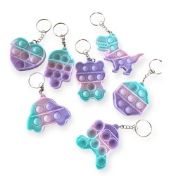 PUSH BUBBLE FIDGET POP IT Brelok antystresowy Różne wzory