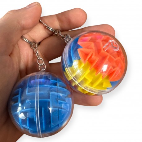 BRELOK KULKA LABIRYNT 3D CUBE Gra Zręcznościowa Logiczne