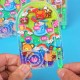 Gra Zręcznościowa Pinball Flipper Mini – Kolorowa Gra Stołowa dla Dzieci 15x9 cm