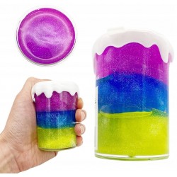 GLUT SLIME Crystal MUD Brokatowa Masa Żelowa