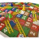 Gra planszowa Węże i Drabiny klasyczna | 2-4 graczy | edukacyjna dla dzieci | plansza + kostka + pionki