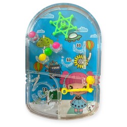 Gra Zręcznościowa Pinball Flipper Mini – Kolorowa Gra Stołowa dla Dzieci 14x9 cm
