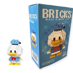 Klocki Konstrukcyjne KACZOR DONALD FIGURKA 3D