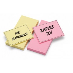 Notes biurowy, karteczki biurowe notesy, notatnik