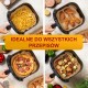 WKŁAD PAPIEROWY DO FRYTKOWNICY BEZTŁUSZCZOWEJ DO PIECZENIA AIR FRYER 100SZT