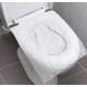 NAKŁADKI PAPIEROWE NA SEDES PODKŁADY NA DESKĘ WC JEDNORAZOWE ZESTAW 10 SZT.