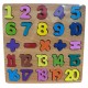 PUZZLE Drewniane CYFERKI Tablica do Układania