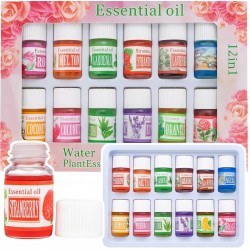 12x OLEJKI ZAPACHOWE I ZESTAW OLEJKÓW ZAPACHOWYCH DO NAWILŻACZA DYFUZORA