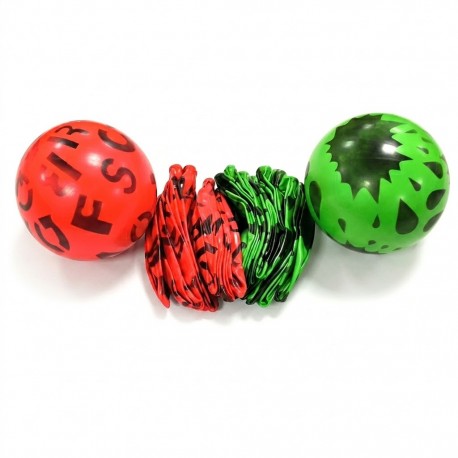 Piłka plażowa gumowa dmuchana 23cm różne kolory