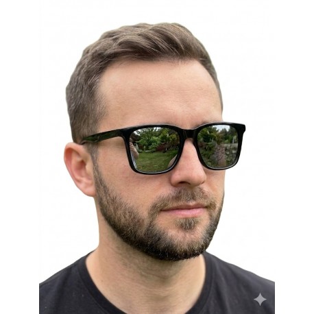 Okulary przeciwsłoneczne UV CZARNE