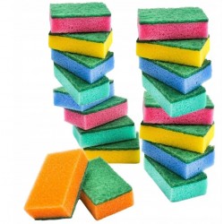 ZMYWAKI KUCHENNE Gąbki Do Mycia Naczyń 18 SZTUK