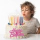 Świeczki urodzinowe Happy Birthday, zestaw świeczek, 12 szt.