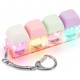 Klikacz Antystresowy Brelok Fidget 4 Switche Kliker Klawiatura Świecąca LED