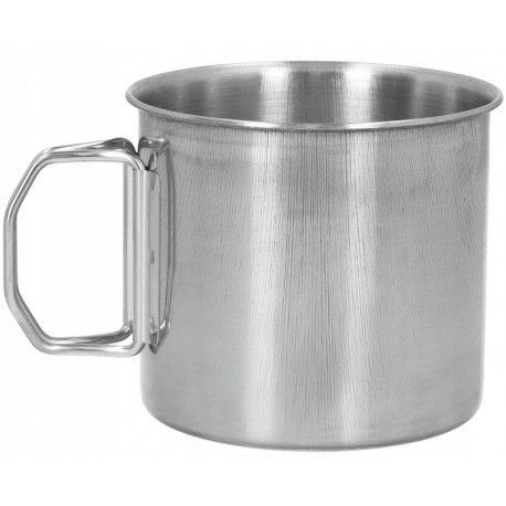 Kubek metalowy turystyczny stal nierdzewna 300 ml