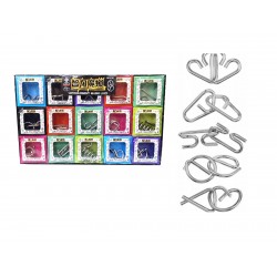 Puzzle metalowe 3D łamigłówka