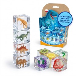 GNIOTEK ANTYSTRESOWY ICE CUBE KOSTKA LODU MEMORY SQUISHY SENSORYCZNY