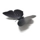 Magnes motyl 3D ozdobny na lodówkę - czarny