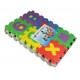 Mata na podłogę PUZZLE piankowe 13,5 x 13,5 cm, 36 szt.